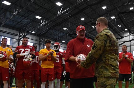 Kansas City Chiefs Summer Training Camp Military Appreciation Day