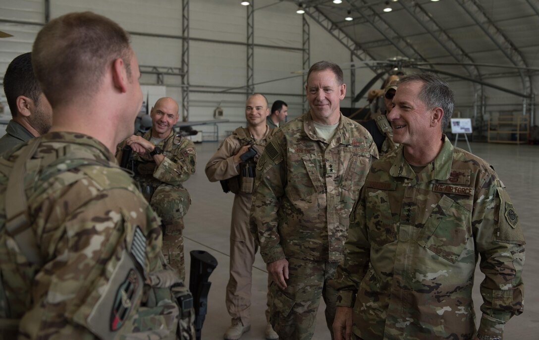 SECAF, CSAF Visit Train, Advise, Assist Command-Air