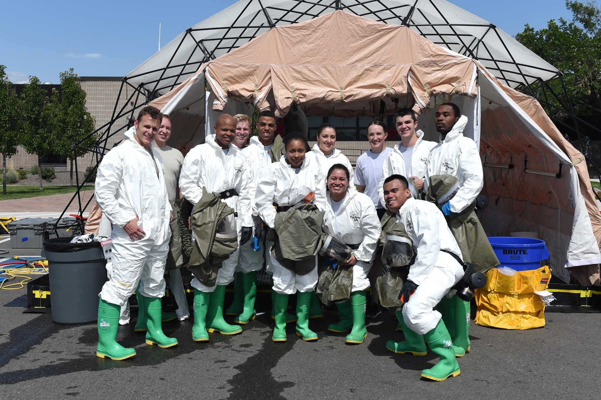 Team Buckley participated in a base-wide joint service exercise Aug. 16-18, 2017, at Buckley Air Force Base, Colo.