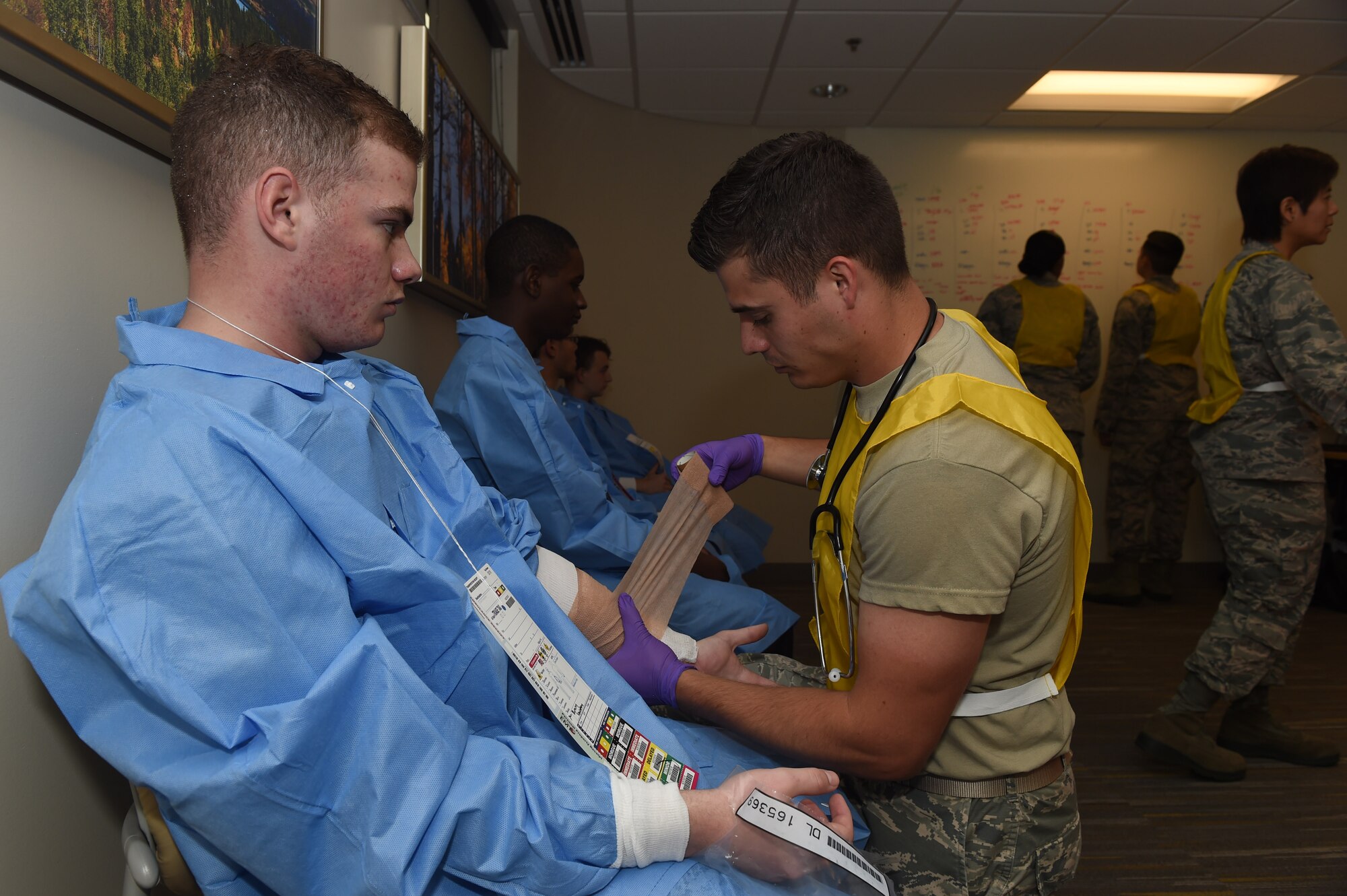 Team Buckley participated in a base-wide joint service exercise Aug. 16-18, 2017, at Buckley Air Force Base, Colo.