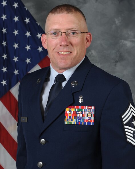 Chief Beadles is a native of Spurgeon, Indiana, and entered the Air Force in November 1992.  He has held a variety of positions in the Diagnostic Imaging career field to include NCOIC and Diagnostic Imaging Phase II Supervisor. In 2005, Chief Beadles was accepted into the First Sergeant career field and served in 7 different squadrons.  He served as the Command Chief at the 1st Fighter Wing before assuming his current position.  He has deployed in support of Operation ENDURING FREEDOM and Operation IRAQI FEEDOM.  His assignments included bases in California, Illinois, North Dakota, Montana and Virginia.