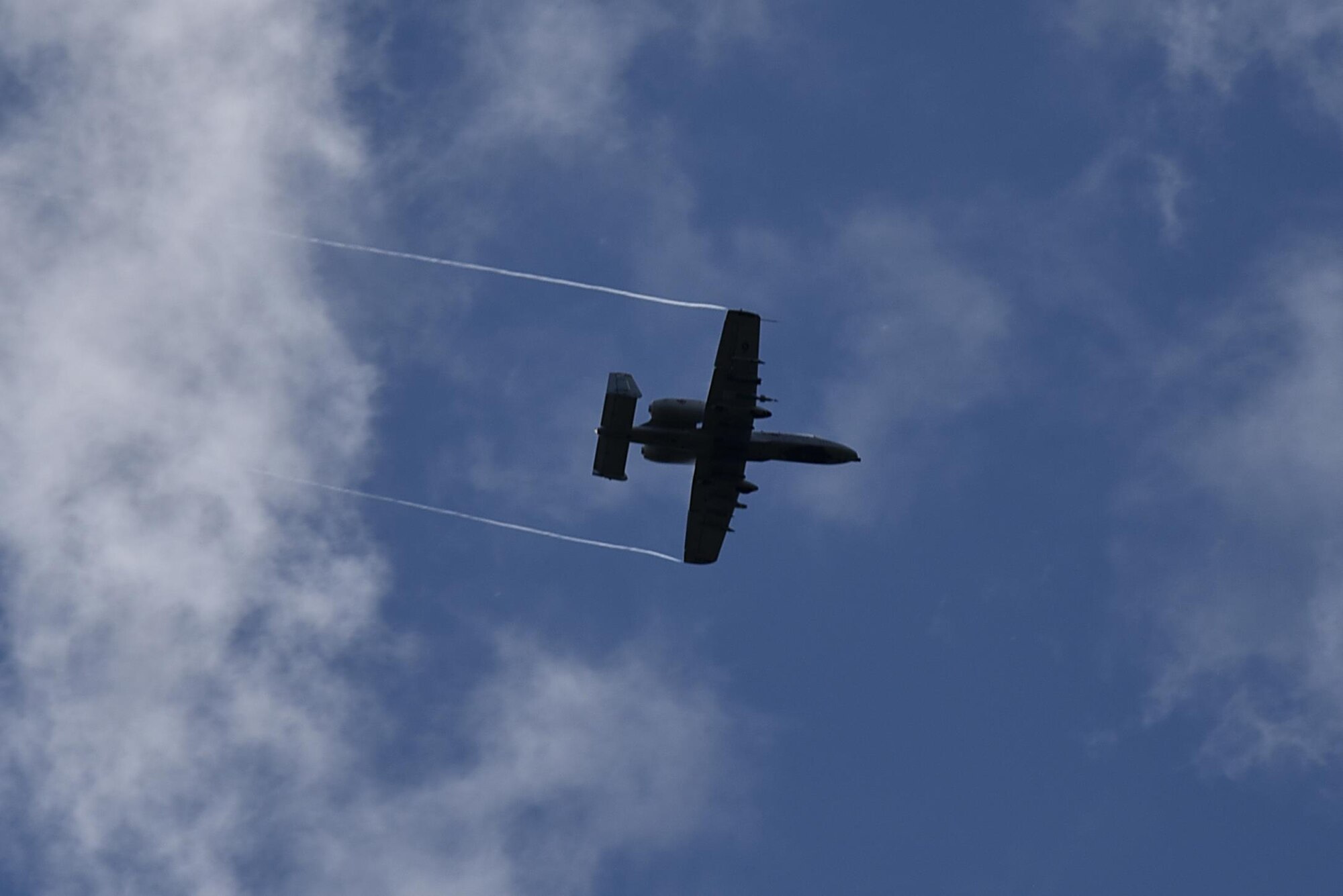 An A-10C Thunderbolt II aircraft participates in a training exercise Aug. 14, 2017, at Tapa Range, Estonia. The flying training deployment is funded by the European Reassurance Initiative in support of Operation Atlantic Resolve. The U.S. Air Force’s forward presence in Europe allows the U.S. to work with allies and partners to develop and improve ready air forces capable of maintaining regional security. (U.S. Air National Guard photo by Airman 1st Class Sarah M. McClanahan)