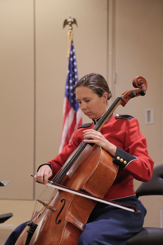 Marine String Quartet at Armed Forces Retirement Home