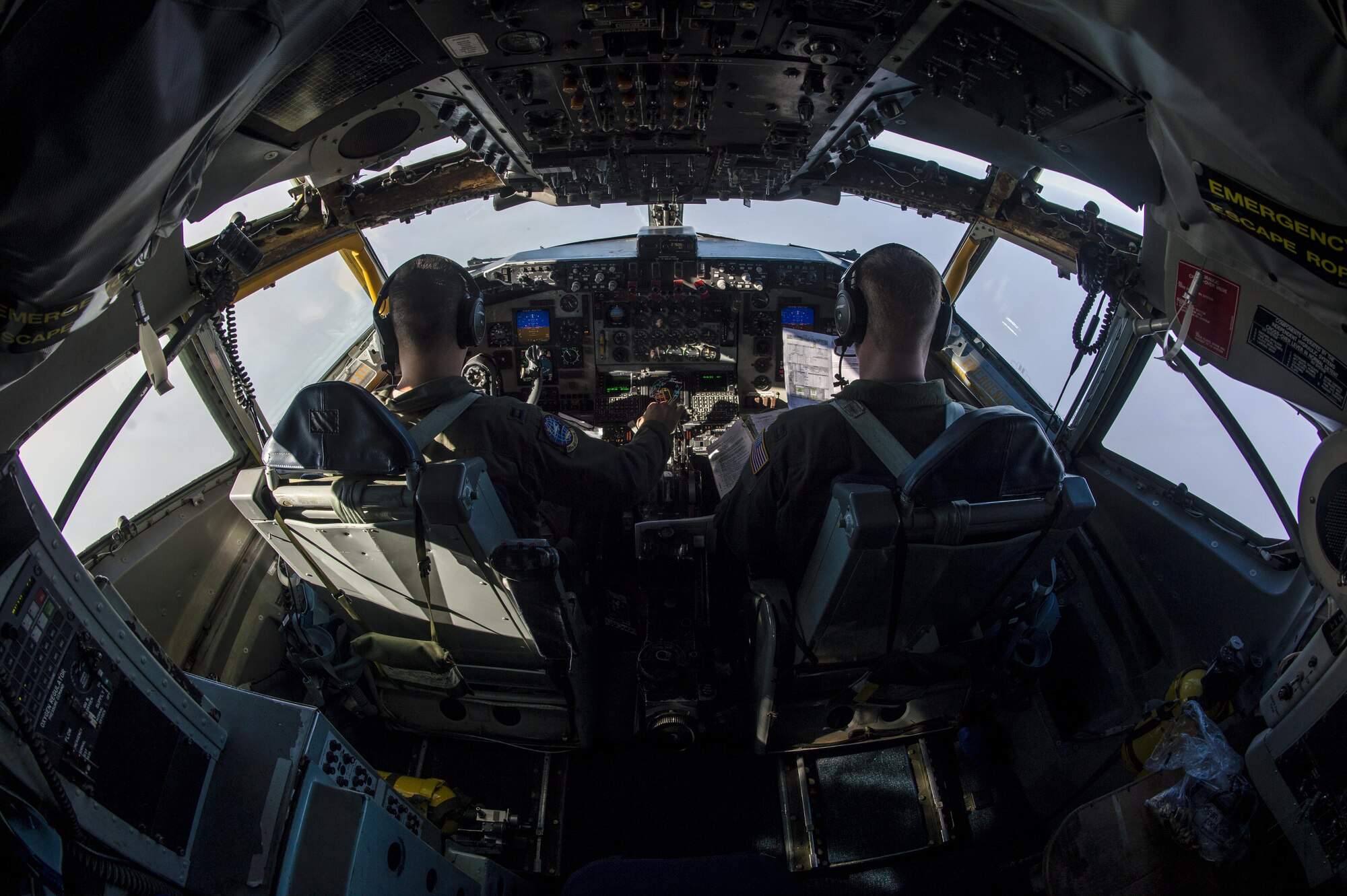 View of a cockpit