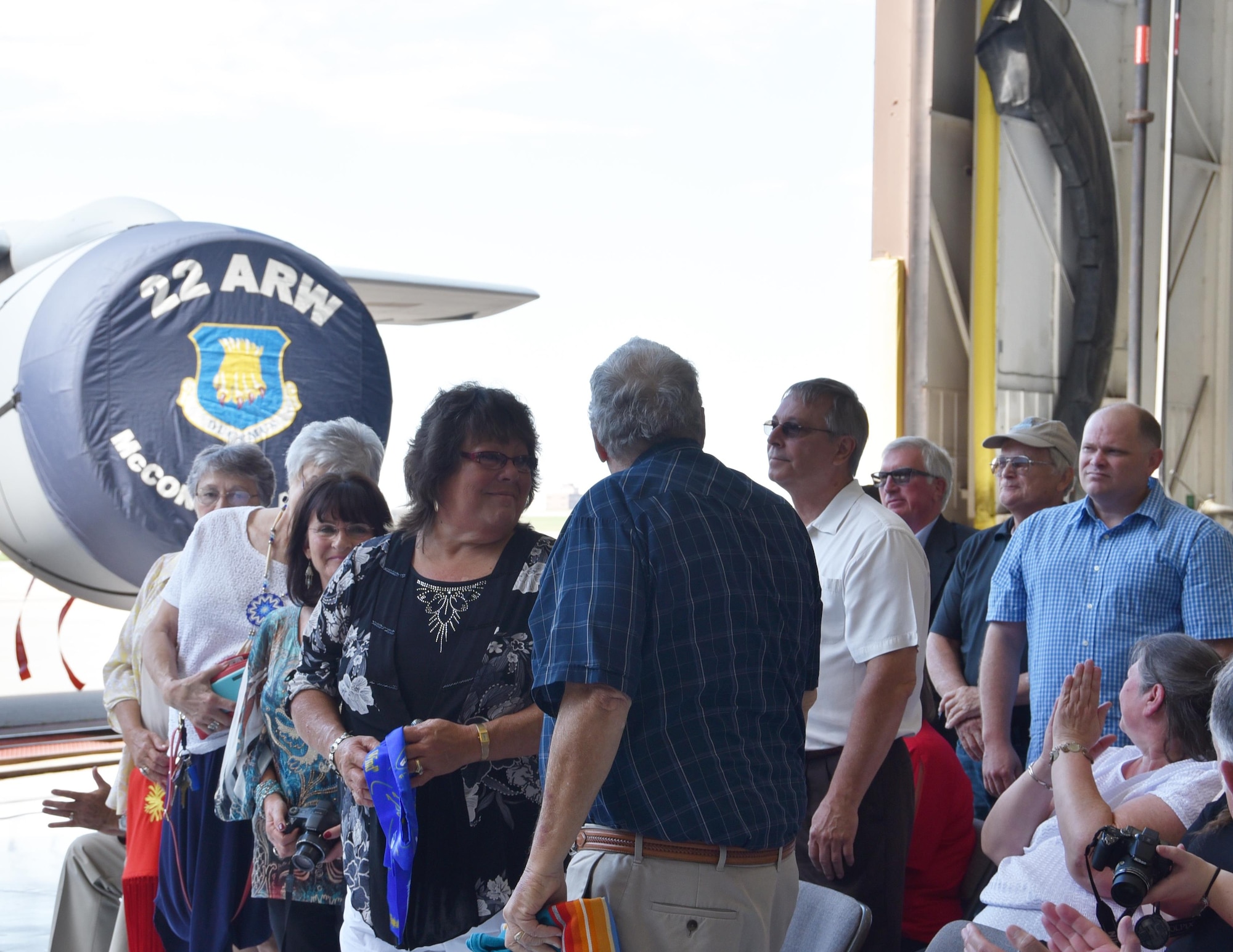 More than ten members of the 3,500 Kaw Nation attended the ceremony, including Ms. Jacque Secondine Hensley, the current Kaw Chair.