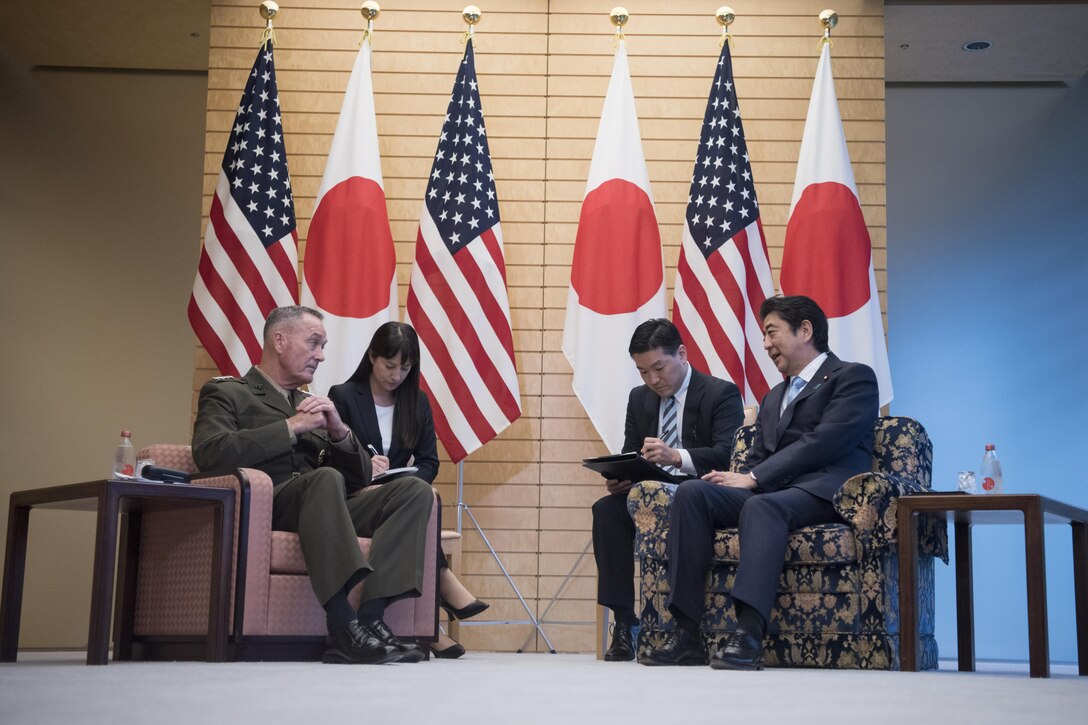 U.S. and Japanese leaders meet in Tokyo