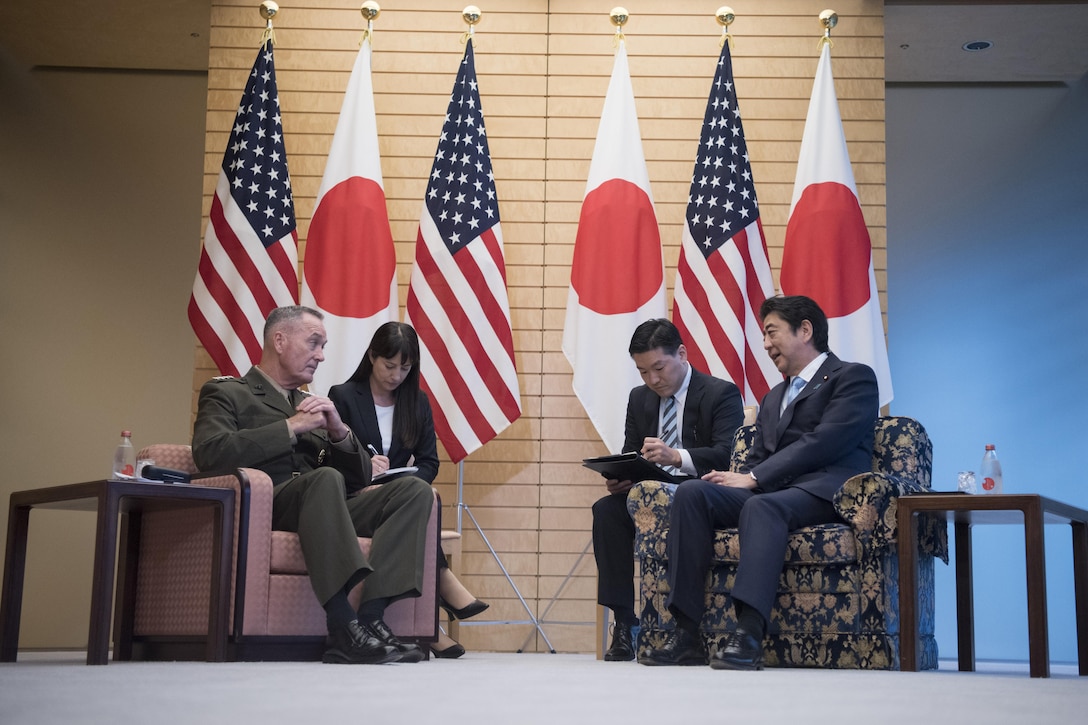 U.S. and Japanese leaders meet in Tokyo