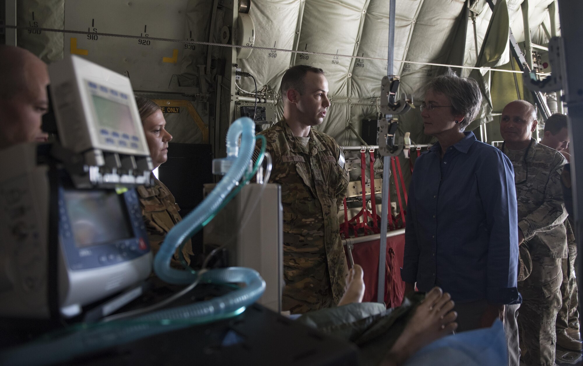 SECAF, CSAF visit Bagram Airmen