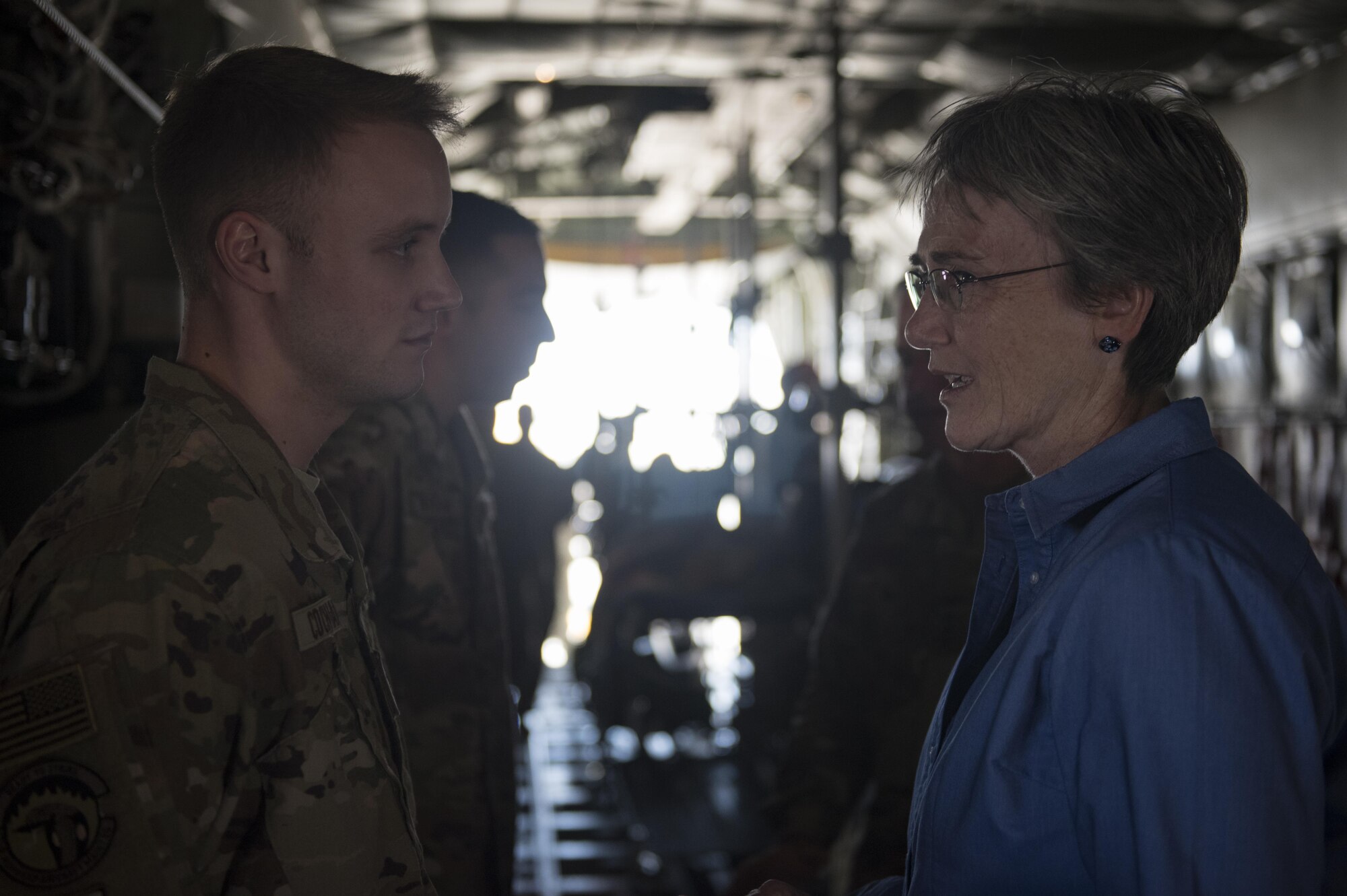 SECAF, CSAF visit Bagram Airmen