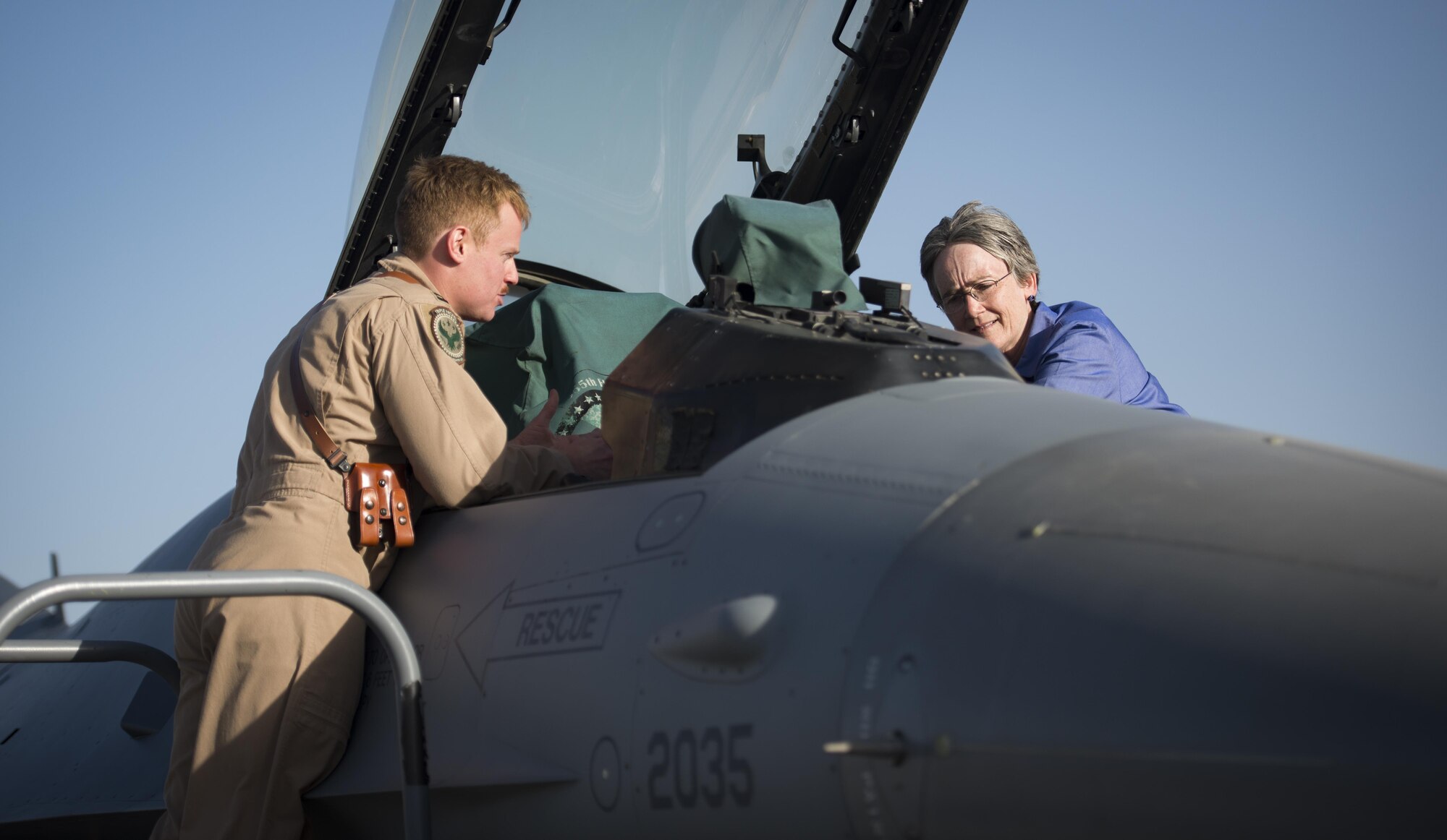 SECAF, CSAF visit Bagram Airmen