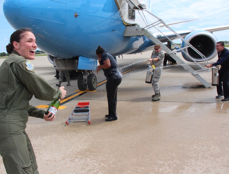 Final flight splashdown occurs