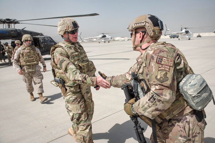 Kabul handshake.