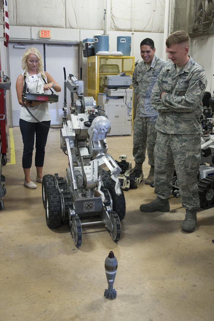 A honorary commanders' tour was hosted on Aug. 16, 2017, at Joint Base San Antonio-Lackland, Texas.