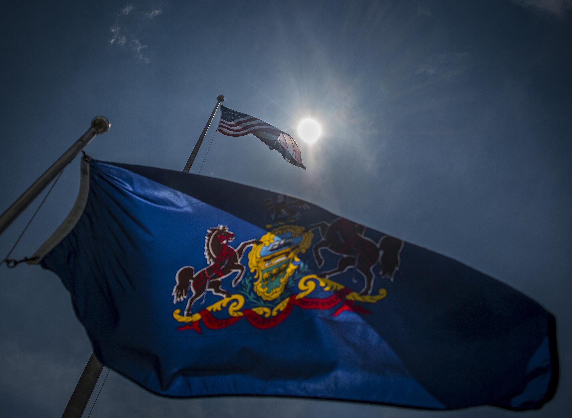 A stars & striped eclipse