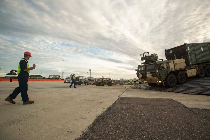 Marines from II Marine Expeditionary Force units are participating in Maritime Prepositioning Force Exercise 17, which is part of an upcoming amphibious exercise.