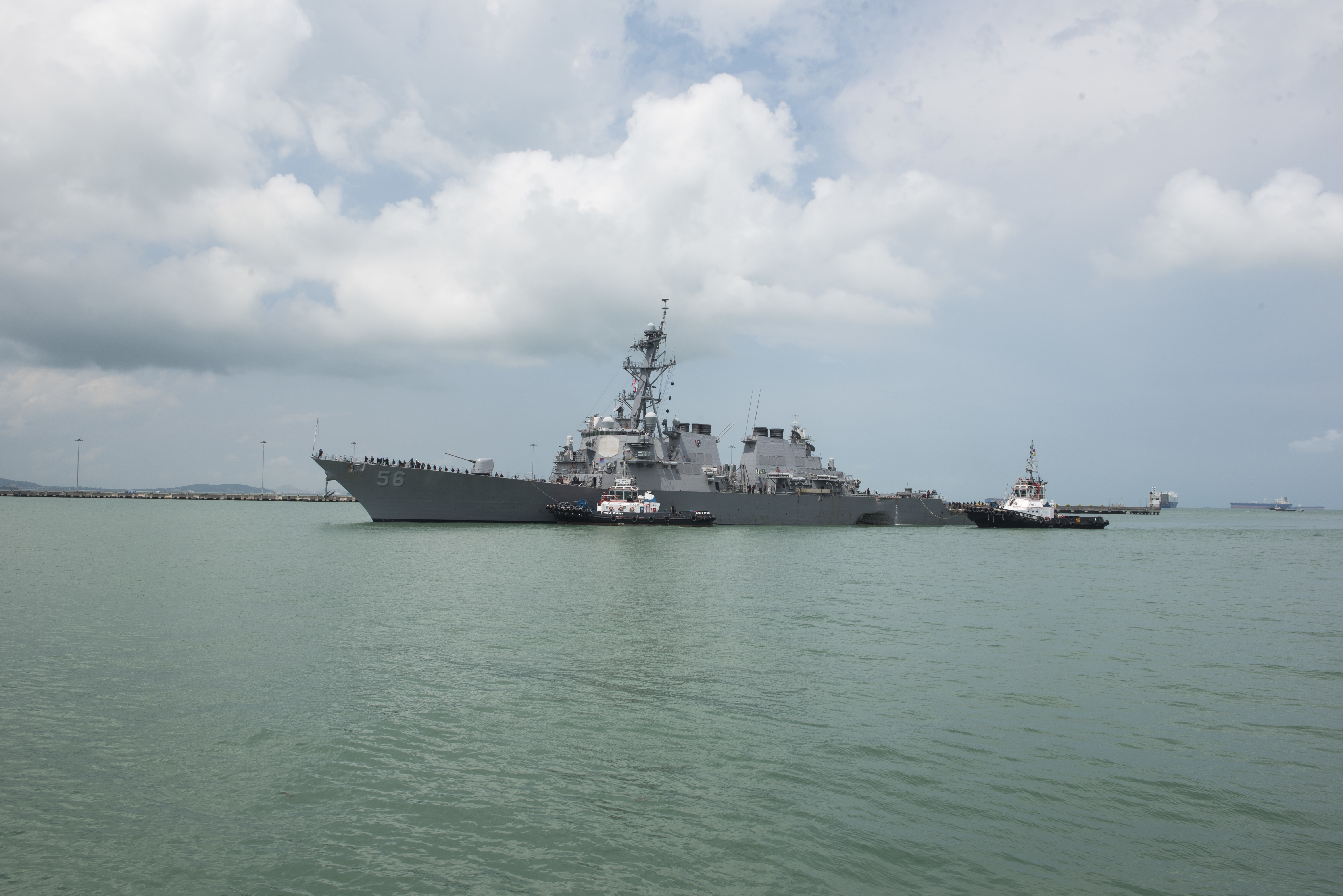 UPDATE: USS John S. McCain Collides with Merchant Ship