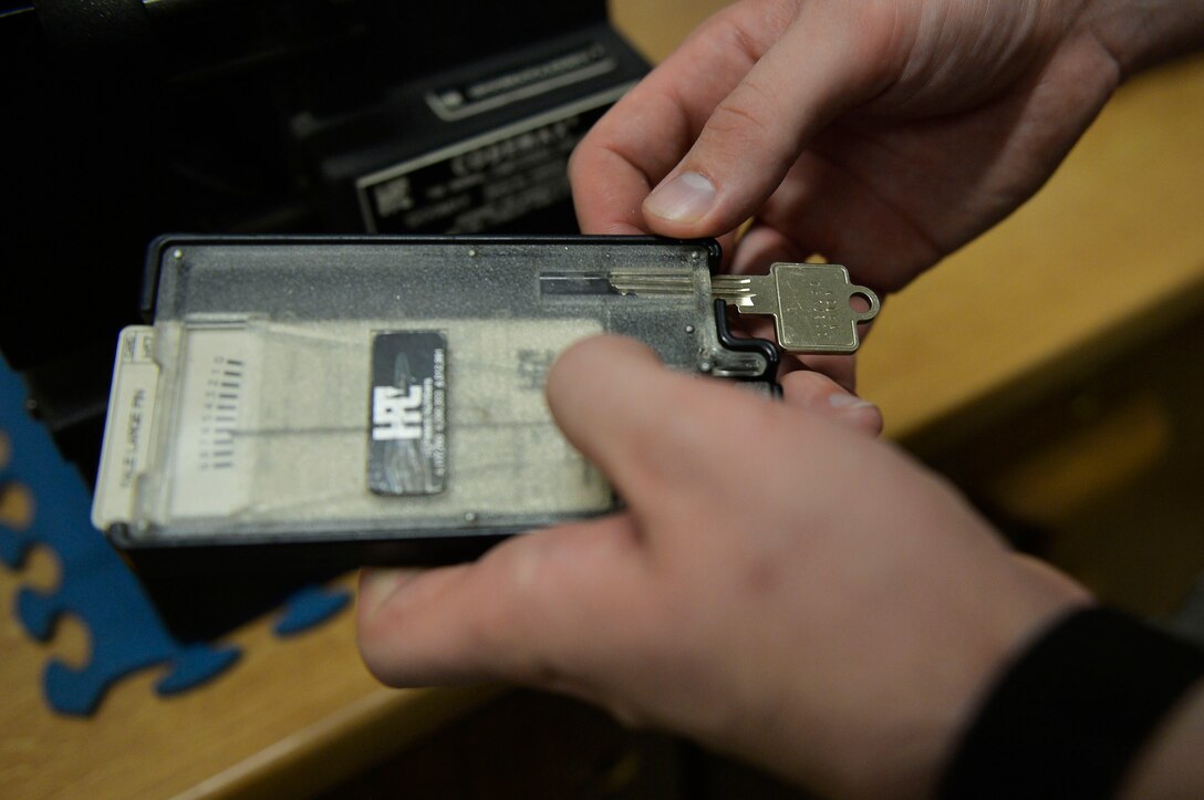 How do you protect your secrets? The first step is to keep them under lock and key. This is what the 786th CES lock makers do for Ramstein.