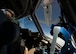A Joint Base Charleston, S.C. C-17 Globemaster III connects with an Ohio Air National Guard KC-135 Stratotanker on a local training mission before later connecting with the 2017 total solar eclipse and following it back to base. Citizen Airmen from the 315th Airlift Wing happened to have a normally schedule training mission on the day the eclipse passed over South Carolina. (U.S. Air Force Photo / Tech Sgt. Bobby Pilch)