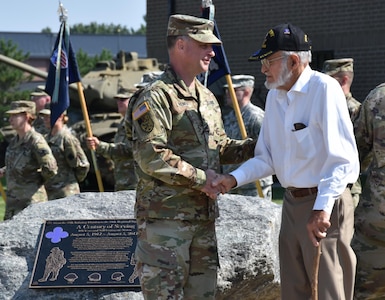 88th Regional Support Command's 100 Year Anniversary Commemoration Ceremony in honor of the establishment of the 88th Division in 1917.