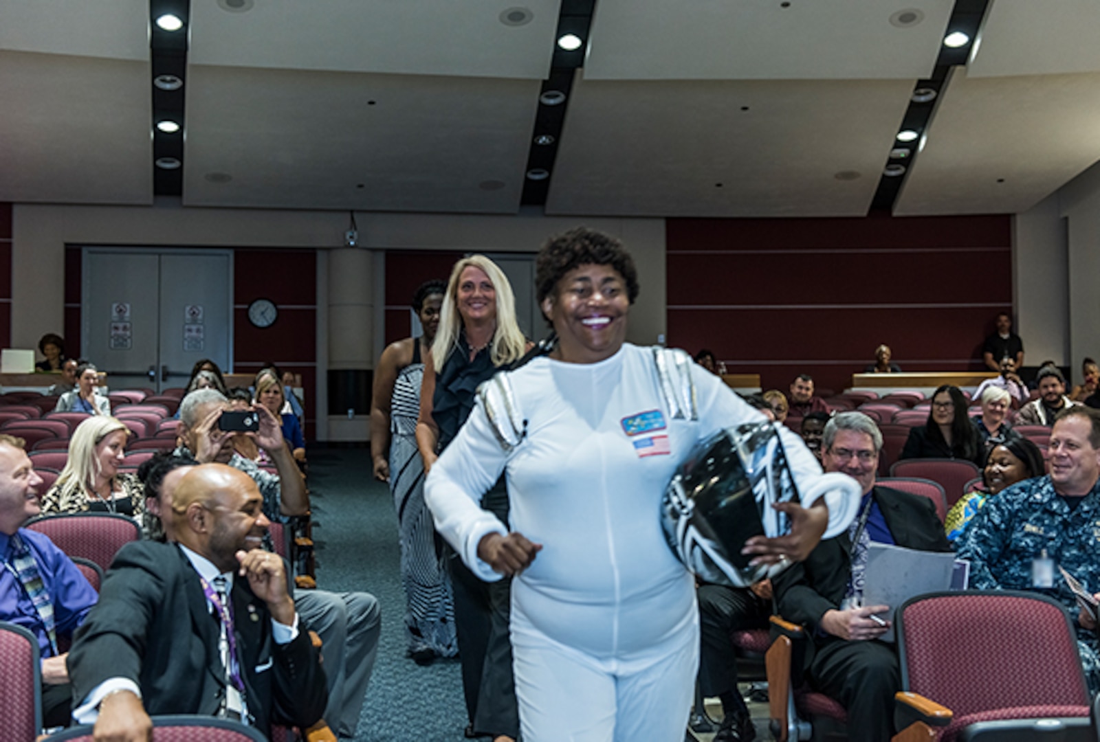 DLA Land and Maritime associate portraying NASA astronaut