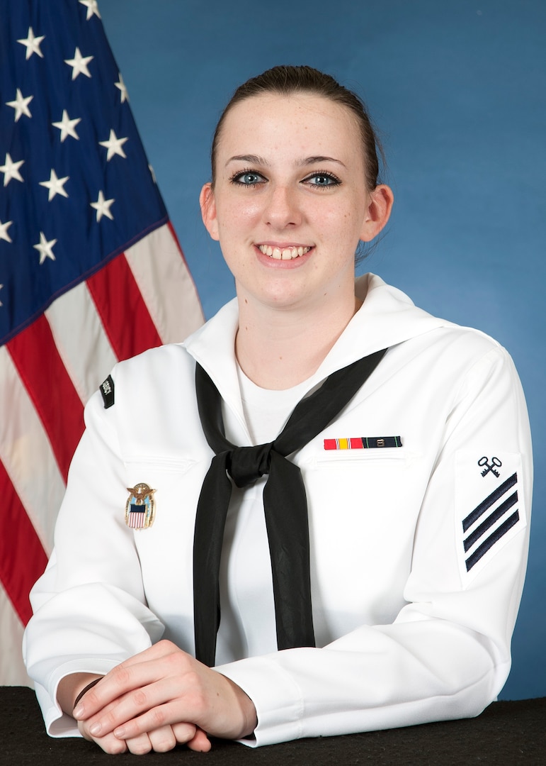 Navy Logistics Specialist 2nd Class Brianna Glynn has been named DLA Distribution Junior Non-Commissioned Officer for the third quarter of fiscal year 2017.