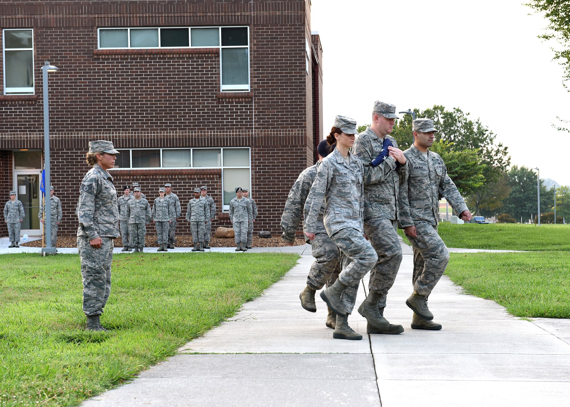 Flag ceremony