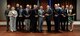 National Air and Space Intelligence Center Commander's Award for Merit winners pose for a group photo, Aug. 15, 2017.  NASIC recognized top performers including the Major General Watson award and Wall of Honor inductees. U.S. Air Force photo by Staff Sgt. Stephanie Longoria)