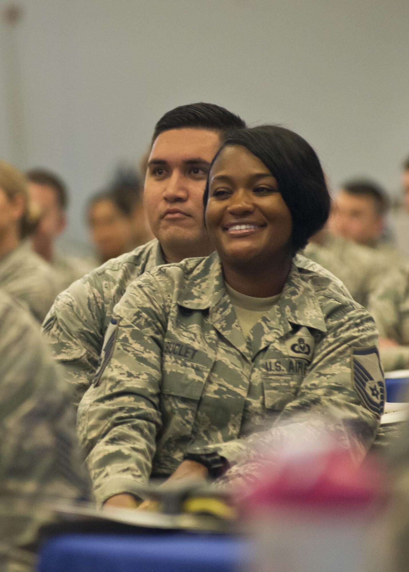 Airmen from across the 50 states, Puerto Rico, Guam, the Virgin Islands, and the District of Columbia that make up the Air National Guard enjoy camaraderie and fellowship at the Air National Guard's 2017 Enlisted Leadership Symposium in Camp Dawson, West Virginia. The three-day event was designed to provide enlisted Airmen of all levels with a broad range of leadership tools to apply in their units.