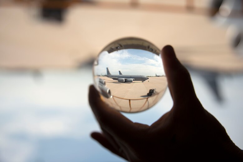 Eclipse flight on a KC-135