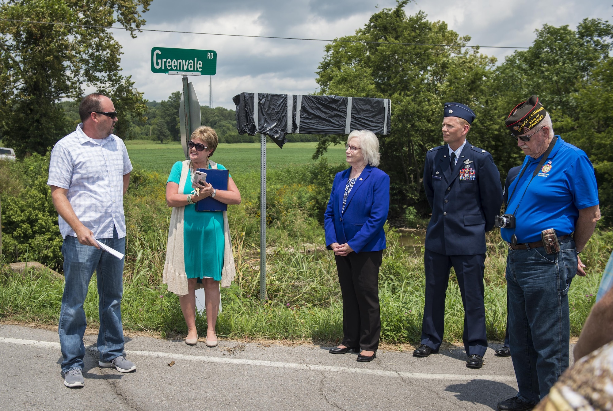 Tennessee bridge dedication ceremony in honor of fallen Air Commando, Staff Sgt. Robert "Bobby" J. McGuire, Jr.