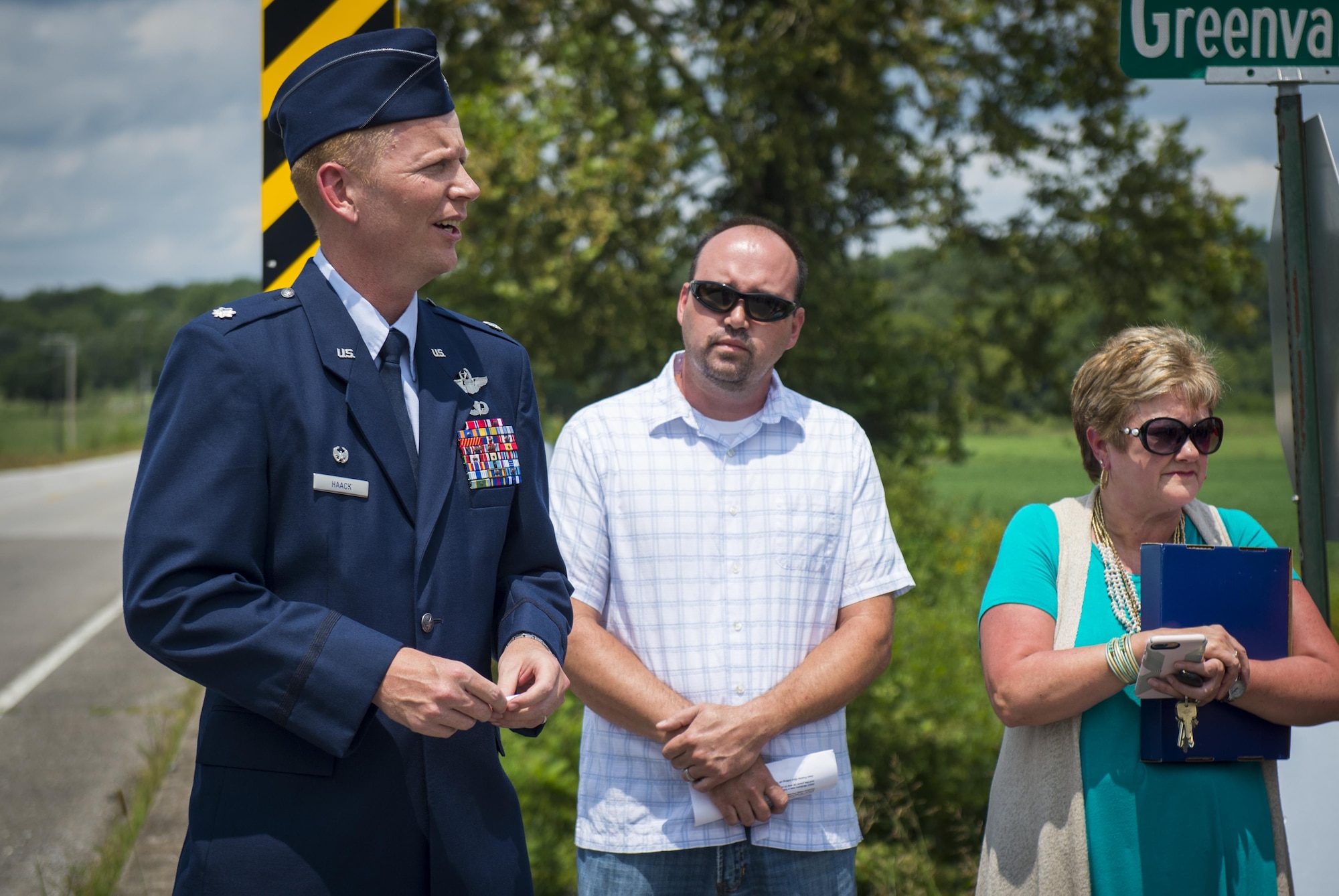 Tennessee bridge dedication ceremony in honor of fallen Air Commando, Staff Sgt. Robert "Bobby" J. McGuire, Jr.