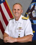 Commander, U.S. 7th Fleet, Vice Adm. Phillip G. Sawyer