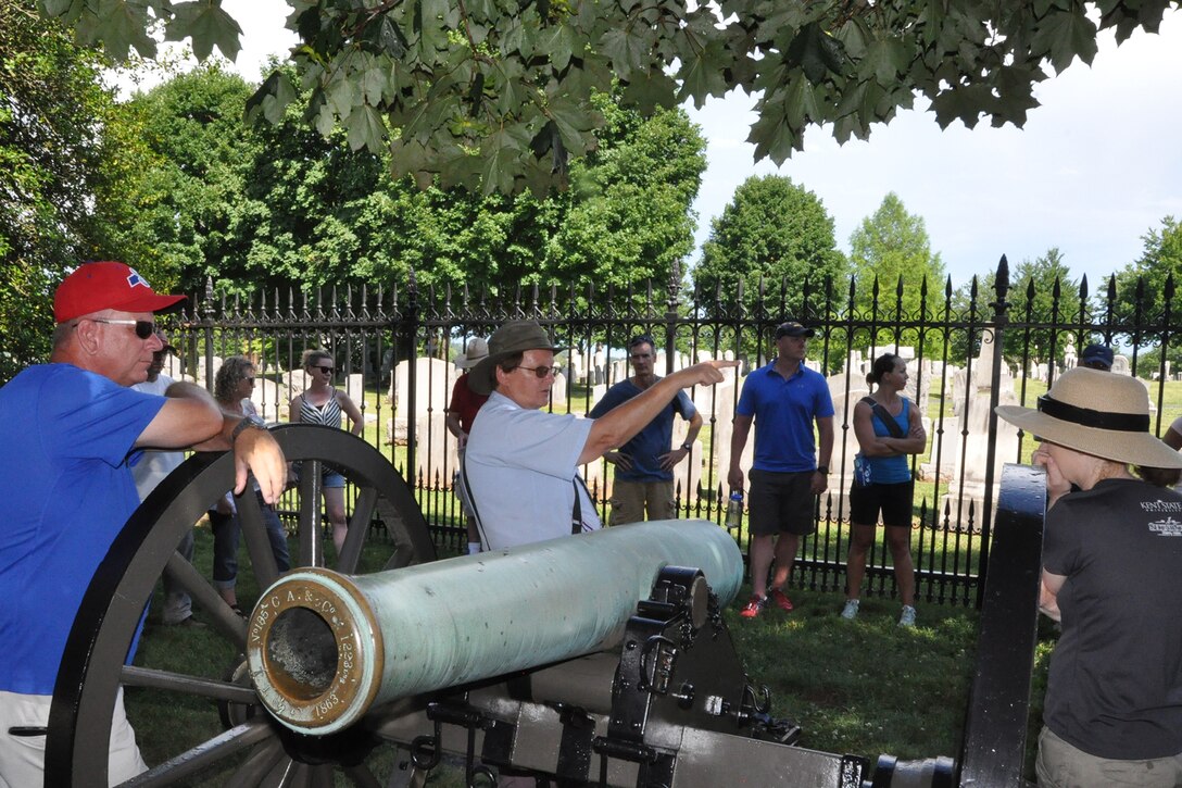 A small group of such people assigned to the Air Force Reserve’s 910th Airlift Wing traveled from Youngstown Air Reserve Station, Ohio, June 30 – July 2, to Gettysburg National Military Park, seeking knowledge that perhaps only the ghosts of the past can impart.