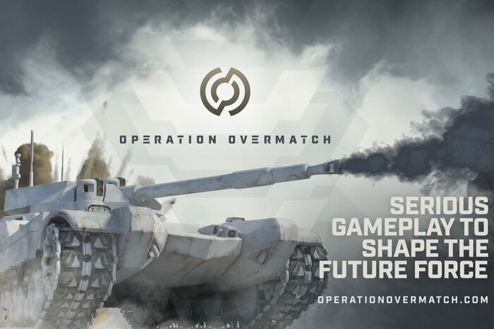 Graphic of tank and text.