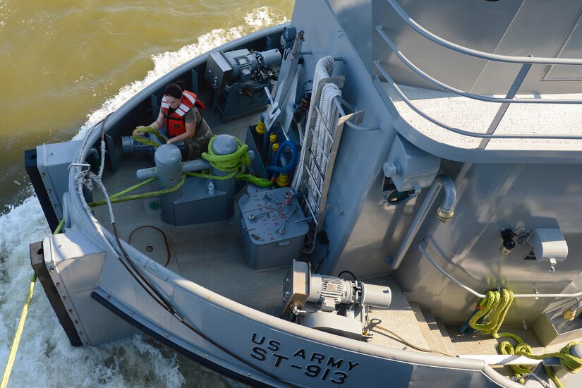 The 7th Transportation Brigade (Expeditionary) conducted hurricane preparation exercises at Third Port at Joint Base Langley-Eustis, Aug. 22, 2017.