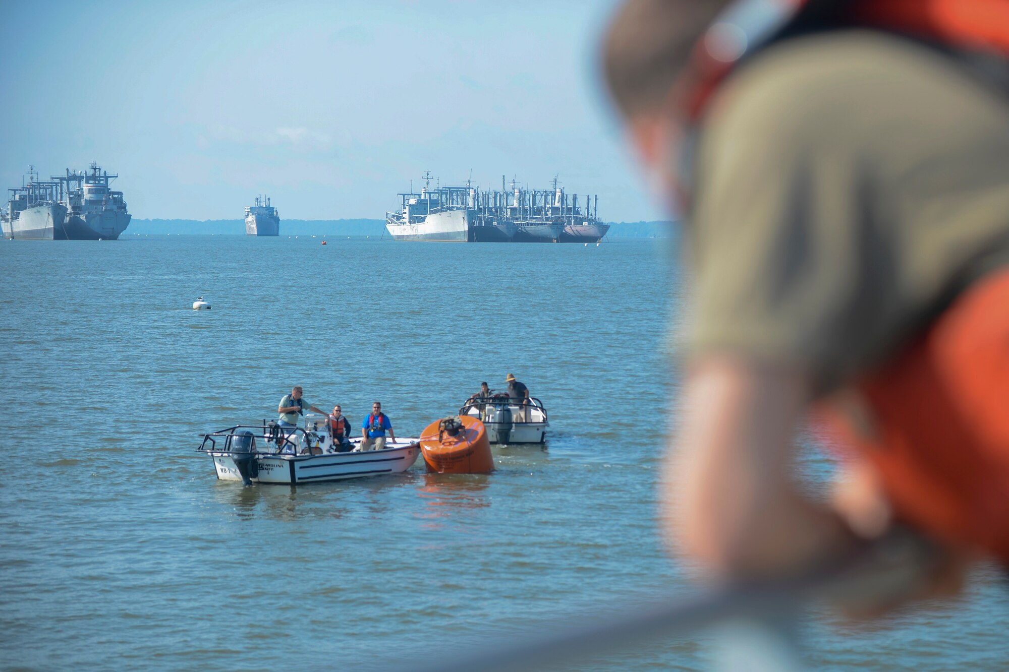 The 7th Transportation Brigade (Expeditionary) conducted hurricane preparation exercises at Third Port at Joint Base Langley-Eustis, Aug. 22, 2017.