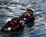U.S. Air Force diving students tread water in their dive gear at Naval Support Activity Panama City, Fla., Aug. 3, 2017. The dive school’s vision is to develop the 'whole' diver, mind, body and heart, with the skills and confidence to successfully complete missions and integrate with all combat forces to offset our adversaries in the undersea domain.