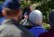 Col. Reba Sonkiss, 62nd Airlift Wing commander, talks about the accomplishments of the late Chief Master Sgt. William Cannon during a street renaming ceremony Aug. 19, 2017, at Joint Base Lewis-McChord, Wash. The ceremony unveiled McChord Field’s newly renamed street Chief Master Sgt. William M. Cannon Boulevard, previously 5th Street Northeast. (U.S. Air Force photo/Senior Airman Jacob Jimenez)