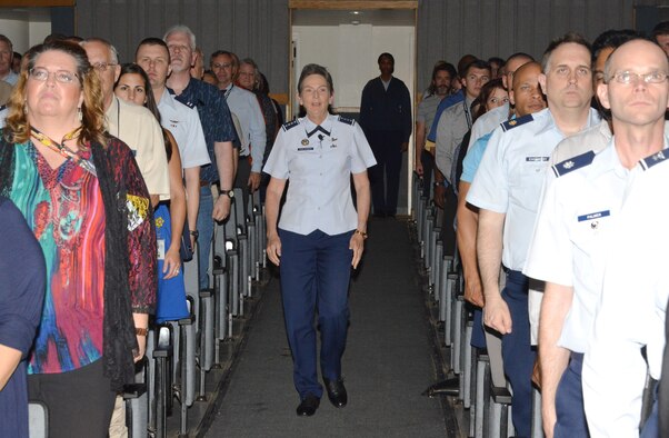 AFMC commander holds call at Kirtland