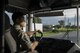 Senior Airman Darren Kimura, an 18th Logistics Readiness Squadron vehicle operator deployed from Kadena Air Base, Japan, drives a 44 passenger bus in support of the annual Ulchi Freedom Guardian exercise August 17, 2017, at Osan Air Base, Republic of Korea. UFG is designed to enhance readiness, protect and maintain stability in the region. Exercise participants conduct rigorous computerized simulations designed to test their ability to defend the Korean peninsula. (U.S. Air Force photo by Senior Airman Jacob Skovo)