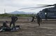 U.S. Marines begin refueling operations near Chitose Air Base, Japan, Aug. 16, 2017. Misawa Air Base 35th Logistics Readiness Squadron fuel management flight provided fuel to various units who temporarily deployed to the base, enabling continuous presence in the Indo-Asia- Pacific region. The HMH-462, Marine Aircraft Group 36, 3rd Marine Aircraft Wing, is forward deployed under the unit deployment program with 1st MAW, based in Okinawa, Japan, for training purposes. Exercise opportunities such as NV17 enhance the U.S. and Japan Alliance and increase its ability to maintain regional peace and security. (U.S. Air Force photo by Airman 1st Class Sadie Colbert)