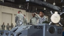 U.S. Air Force weapons standardization Airmen with the 35th Maintenance Group compete for bragging rights during the 3rd quarter loading competition.