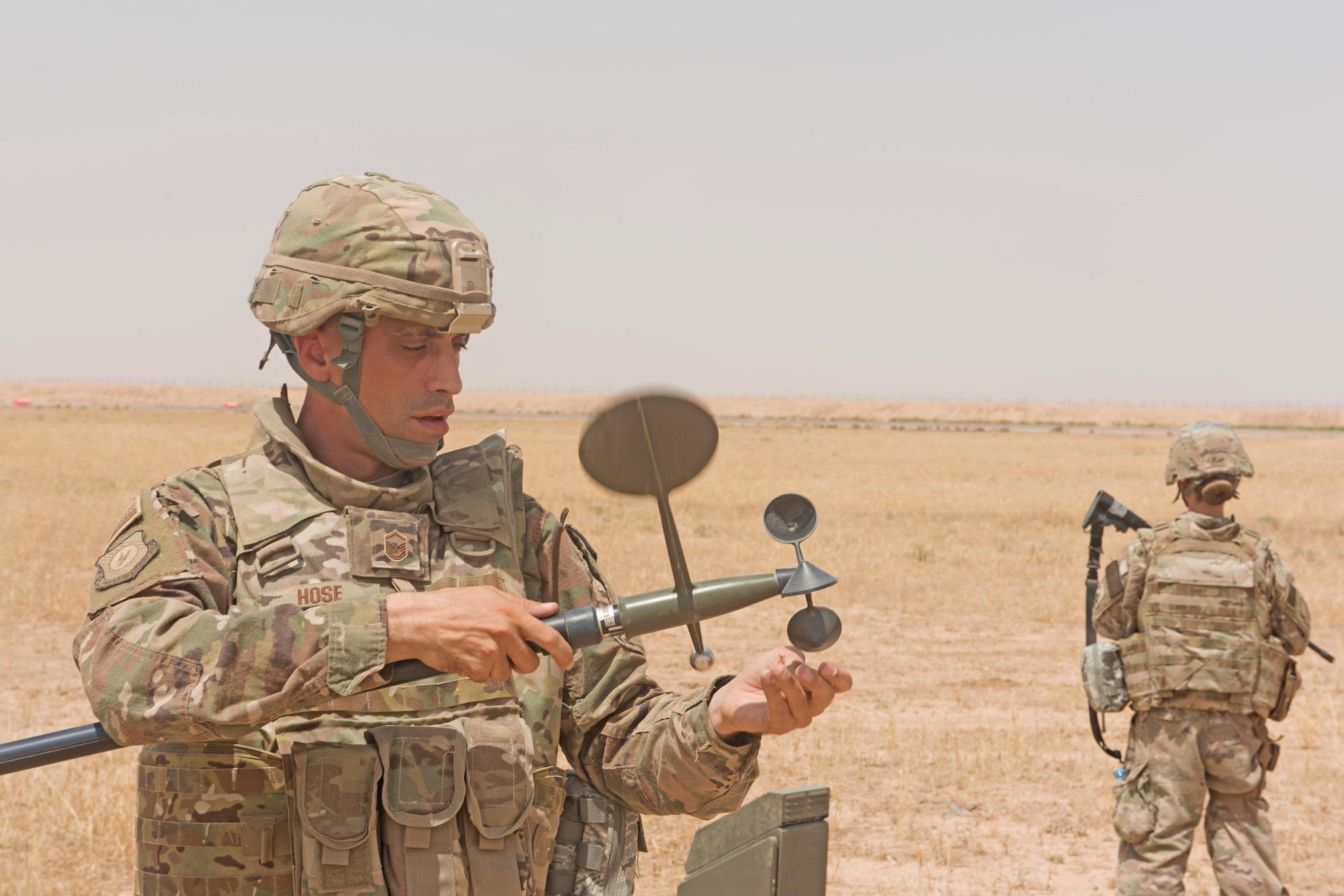 Master Sgts. Scott Hose and Daniel Hose, twin brothers, are both deployed to Iraq in support of Combined Joint Task Force -Operation Inherent Resolve. CJTF-OIR is the global Coalition to defeat ISIS in Iraq and Syria.