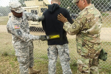 Approximately 600 U.S. Army Reserve Military Police Soldiers took part in the CSTX, which is designed to bring Soldiers from various operational specialties work and train together on a situational exercise that replicates units deploying to combat. This training exercise trains America's Army Reserve to be capable, combat ready and lethal.