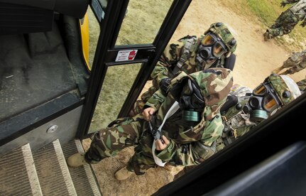 Approximately 600 U.S. Army Reserve Military Police Soldiers took part in the CSTX, which is designed to bring Soldiers from various operational specialties work and train together on a situational exercise that replicates units deploying to combat. This training exercise trains America's Army Reserve to be capable, combat ready and lethal.