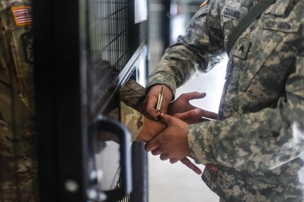 Approximately 600 U.S. Army Reserve Military Police Soldiers took part in the CSTX, which is designed to bring Soldiers from various operational specialties work and train together on a situational exercise that replicates units deploying to combat. This training exercise trains America's Army Reserve to be capable, combat ready and lethal.