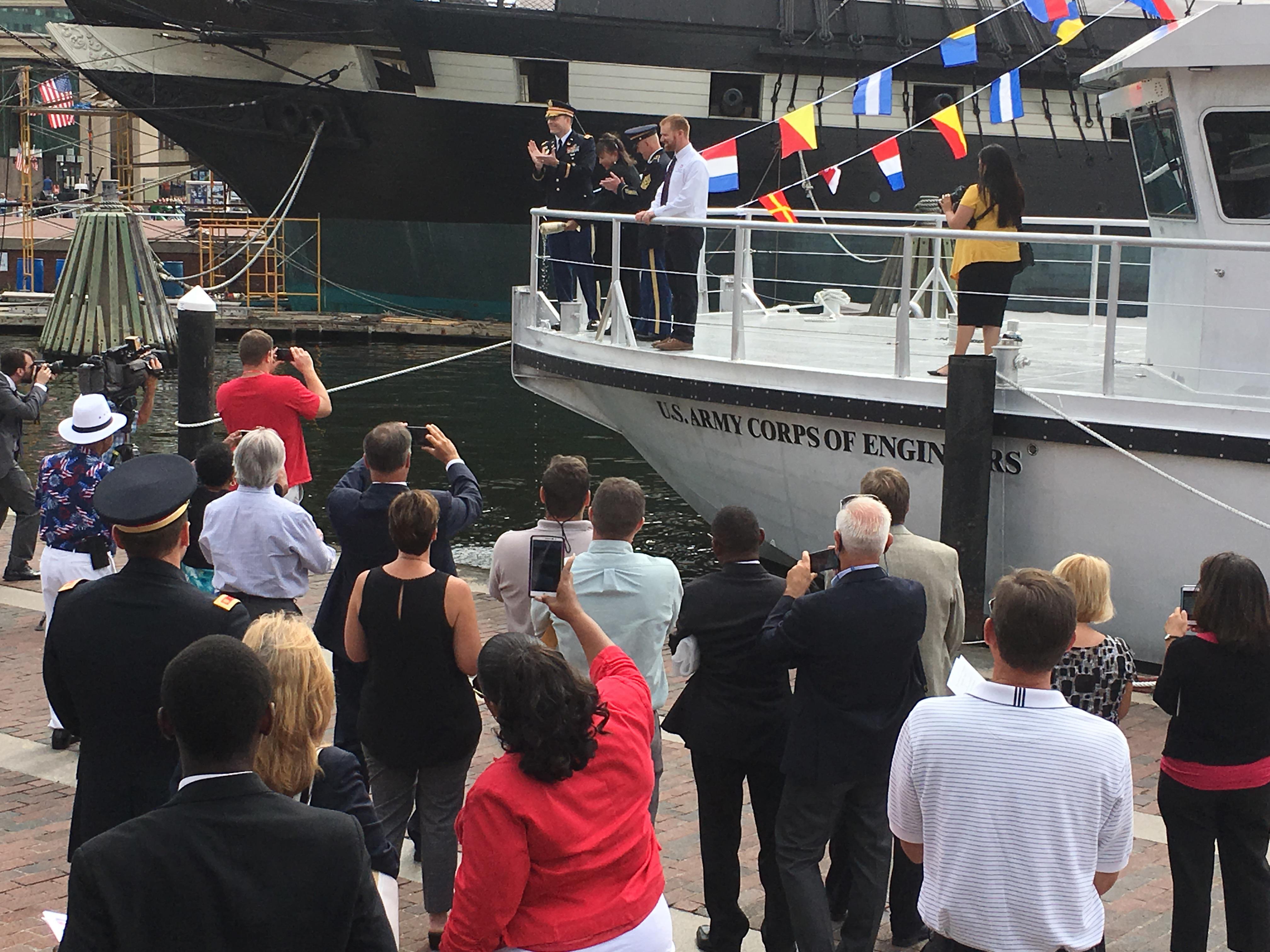 U.S. Army Corps of Engineers dedicates new survey vessel serving ...