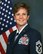 Command Chief Master Sgt. 178th Wing, Springfield Ohio Air National Guard Chief Master Sgt. Heidi Bunker.