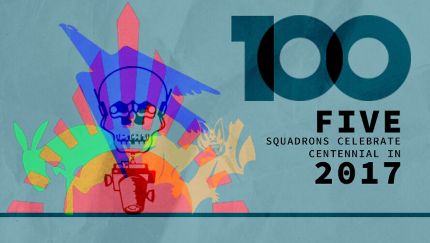 Five squadrons from the 55th Wing at Offutt Air Force Base, Neb. will celebrate their centennial in 2017.