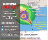Hurricane Harvey strengthening; potential JBSA impacts